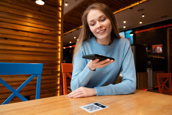intégration de qr code avec lien court