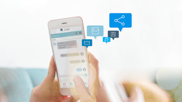 lien réduit pour SMS